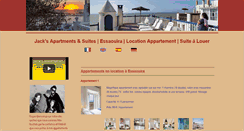 Desktop Screenshot of jackapartments.com